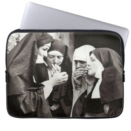 Capa Para Notebook Fotografia de Vintage de Freiras