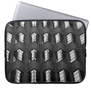 CAPA PARA NOTEBOOK FOTOGRAFIA GRAYSCALE DA CONSTRUÇÃO CIVIL