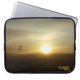 Capa Para Notebook Fotografia Natural do Nascer do Sol em Manhã Nebul