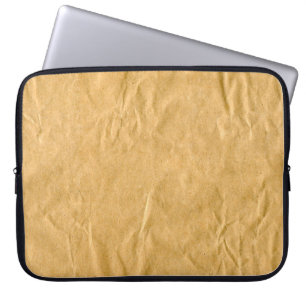Capa Para Notebook Fotografia - Papel de enrolar rugado + suas ideias