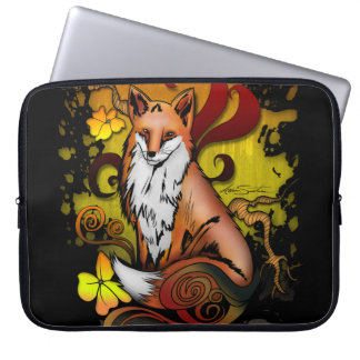 Capa Para Notebook Fox Woodland Laptop Sleeve in Cozy Autumn
