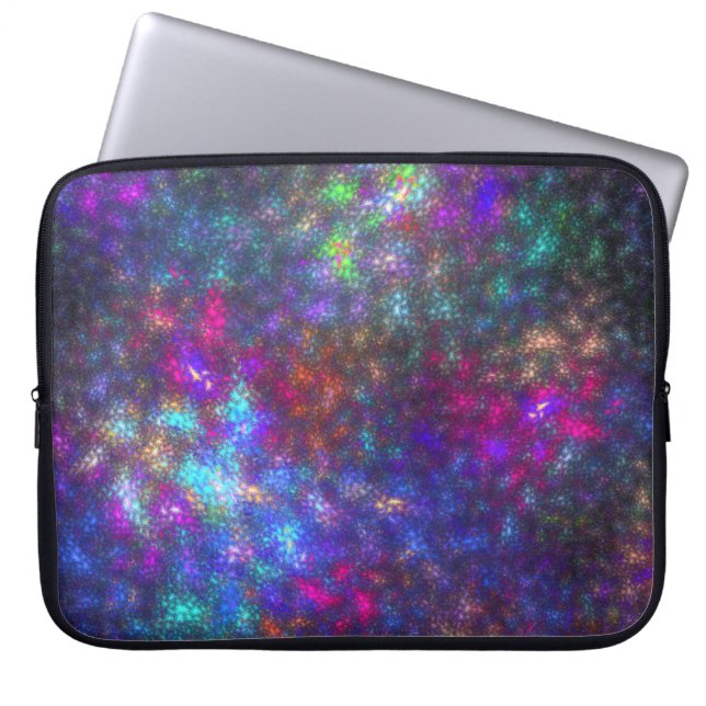Capa Para Notebook Fractal Rainbow (Frente)