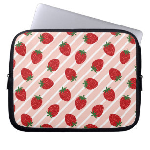 Capa Para Notebook Fragmento de Morango Delight