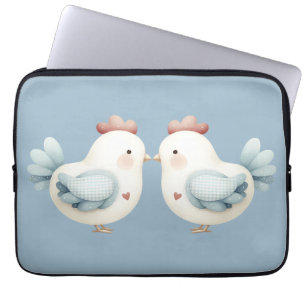 Capa Para Notebook Frango Pastel Cottagecore