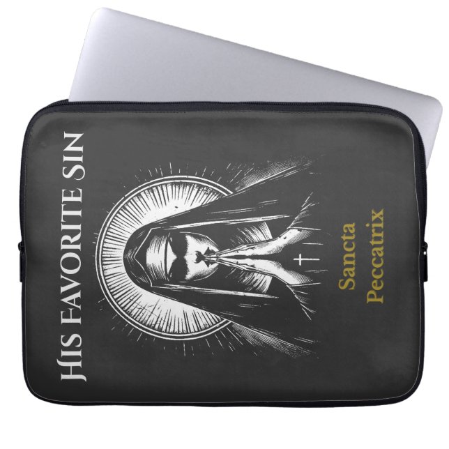 Capa Para Notebook Freira Demoníaca Sombria (Frente)