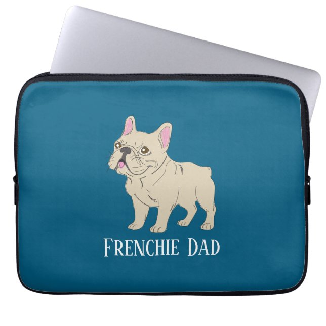 Capa Para Notebook Frenchie Dad (Frente)