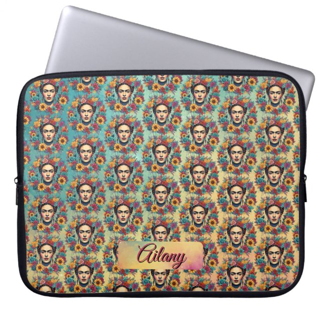 Capa Para Notebook Frida Kahlo (Frente)