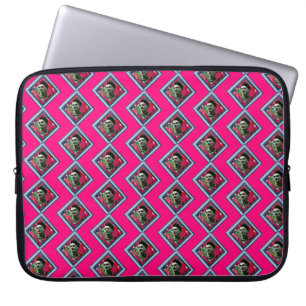 Capa Para Notebook Frida Kahlo Retro Denim Diamond Eletrônicos Bag
