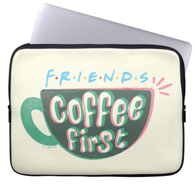 Capa Para Notebook FRIENDS™ | Café Primeiro (Frente)
