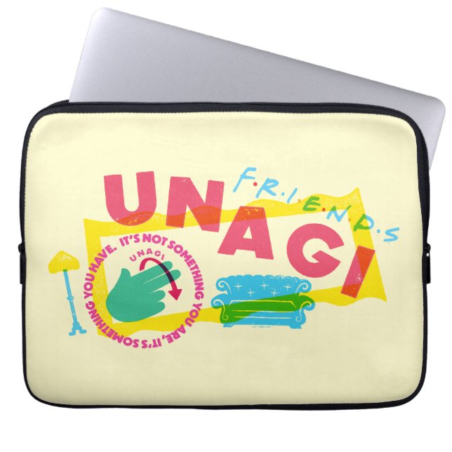 Capa Para Notebook FRIENDS™ Unagi (Frente)