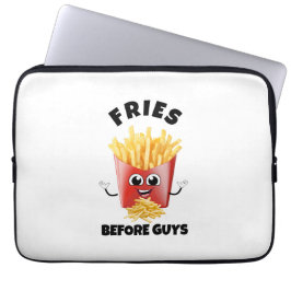 Capa Para Notebook Fries franceses bonitos Cartoon Hoodie &Tee - Comi