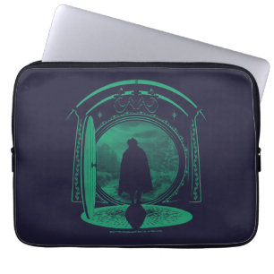 Capa Para Notebook FRODO™ Deixando a Silhueta de THE SHIRE™