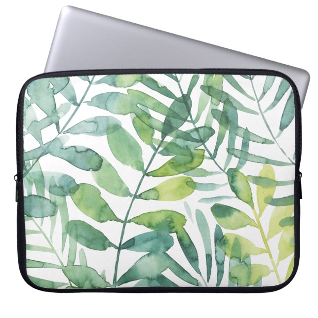 Capa Para Notebook Frond Waltz - Palm Frond Leaves (Frente)