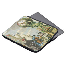 Capa Para Notebook Frontispício de Atlas da Era Barroca Vintage Globo