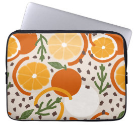 Capa Para Notebook Fruta cítrica geométrica moderna quente retrô