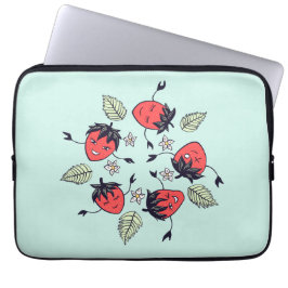 Capa Para Notebook Fruta Cute Strawberry Kawaii