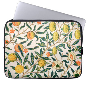Capa Para Notebook Fruta William Morris Pomegranato Branco Ou Ornamen