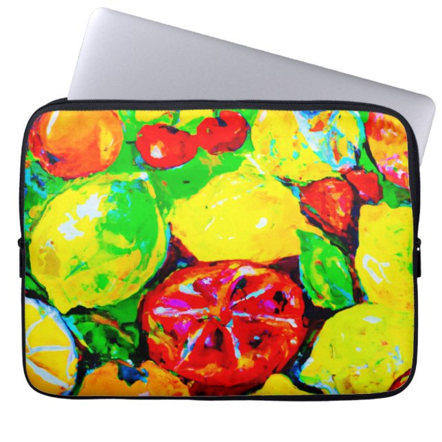 Capa Para Notebook frutas de Verão, Comprar de Arte (Frente)