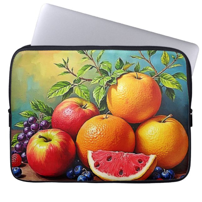 Capa Para Notebook Frutas frescas em uma Design perfeita Mix (Frente)