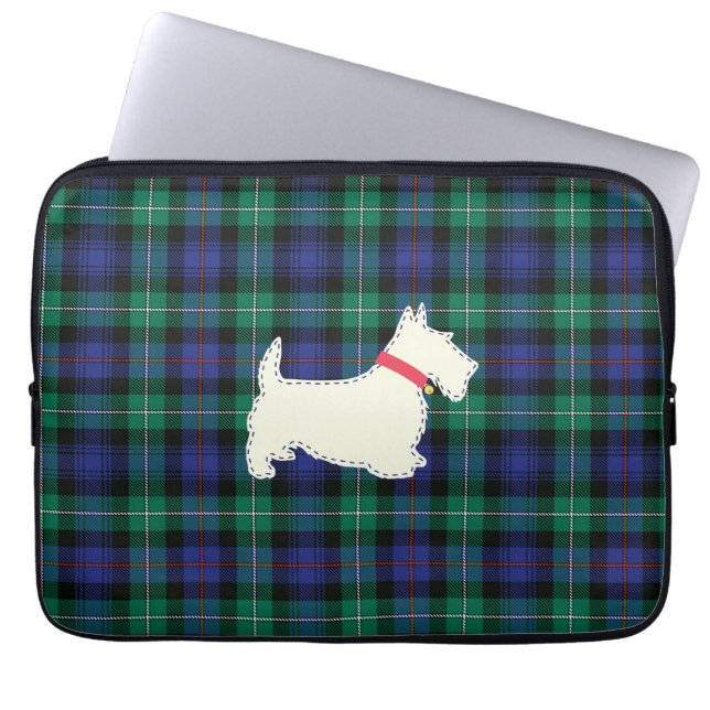 Capa Para Notebook Funda con scotish terrier (Frente)