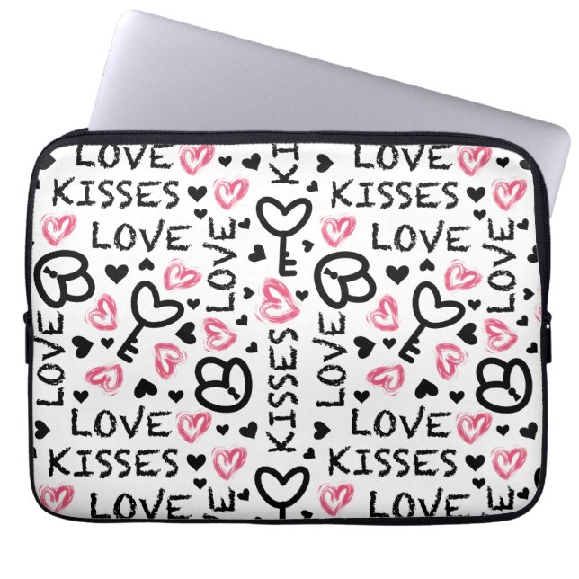 Capa Para Notebook Funda para laptop estilo romántico moderno (Frente)