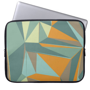 Capa Para Notebook fundo abstrato com trianglesabstrac colorido