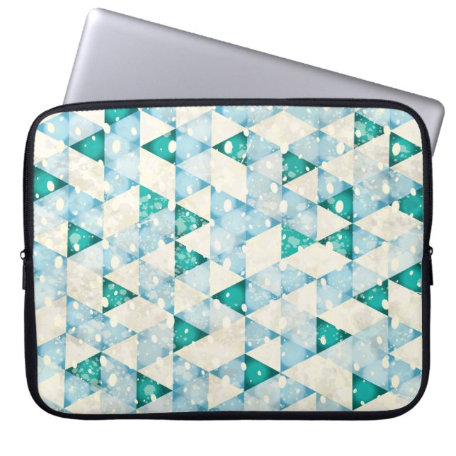 Capa Para Notebook fundo abstrato retro (Frente)