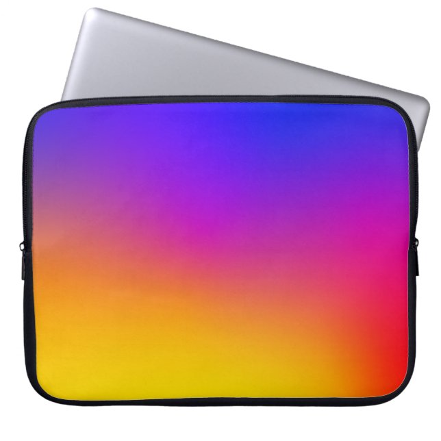 Capa Para Notebook Fundo abstrato Suave. Virbant Wallpaper. Mod (Frente)