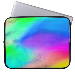Capa Para Notebook fundo abstrato turvo, tendência multicolorido p