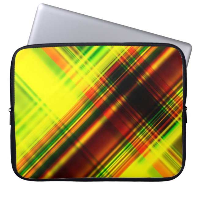 Capa Para Notebook fundo de estrutura geométrica de abstrato de arte (Frente)
