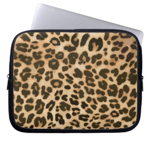 Capa Para Notebook Fundo de Impressão do Leopardo