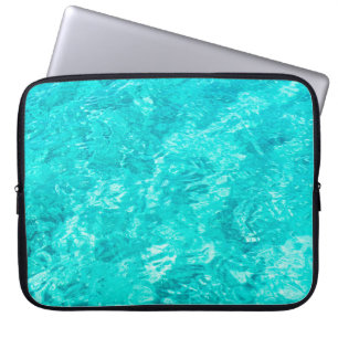 Capa Para Notebook Fundo de turquesa piscina de água