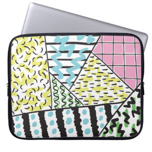 Capa Para Notebook fundo desenhado em abstrato 3