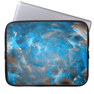 Capa Para Notebook Fundo do espaço futurístico,abstrato,lig