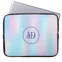 Fundo Iridescente Abstrato de Cores de Pastel