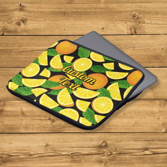 Capa Para Notebook Fundo Laranja (Criador carregado)
