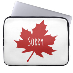 Capa Para Notebook Funny Canadense