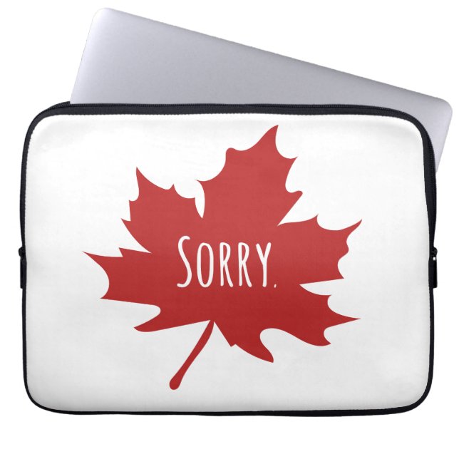Capa Para Notebook Funny Canadense (Frente)