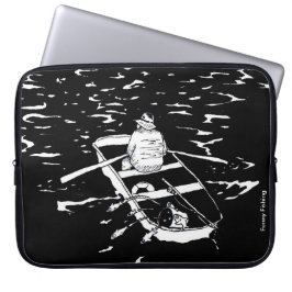 Capa Para Notebook Funny Fishing