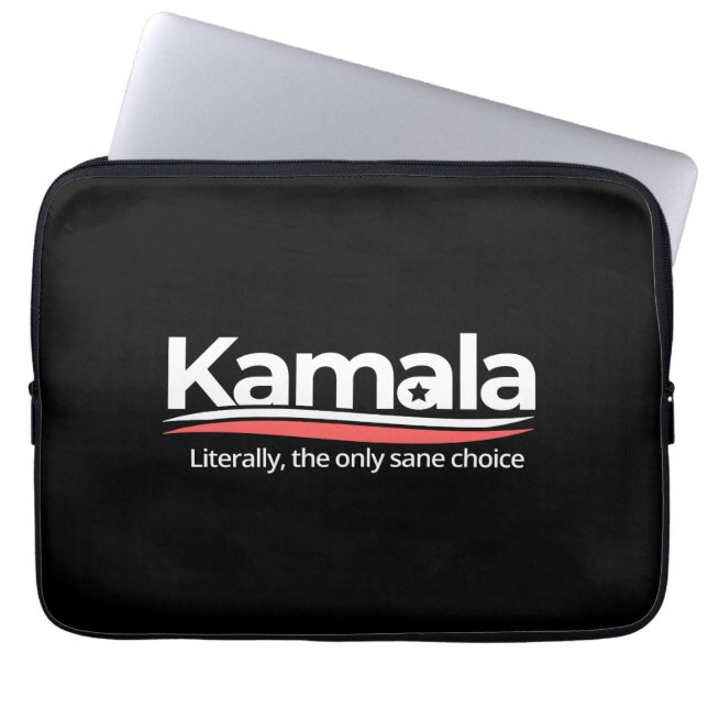Capa Para Notebook Funny kamala 2024, Literalmente a Única Escolha Sa (Frente)