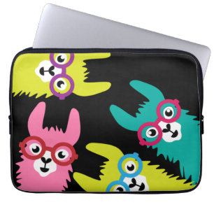 Capa Para Notebook Funny Llama Colorful Camelid