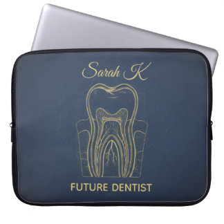 Capa Para Notebook Future Dentist | Vintage Anatomical Tooth Dental S