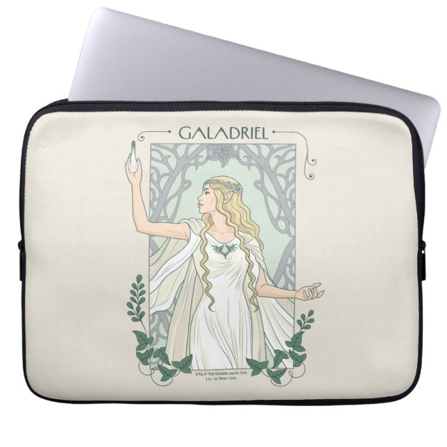 Capa Para Notebook Galadriel Luz de Valinor Gráfico (Frente)