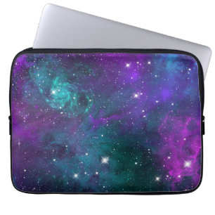 Capa Para Notebook Galáxia Espaço Exterior Nebulosa Escura Céu Estrel