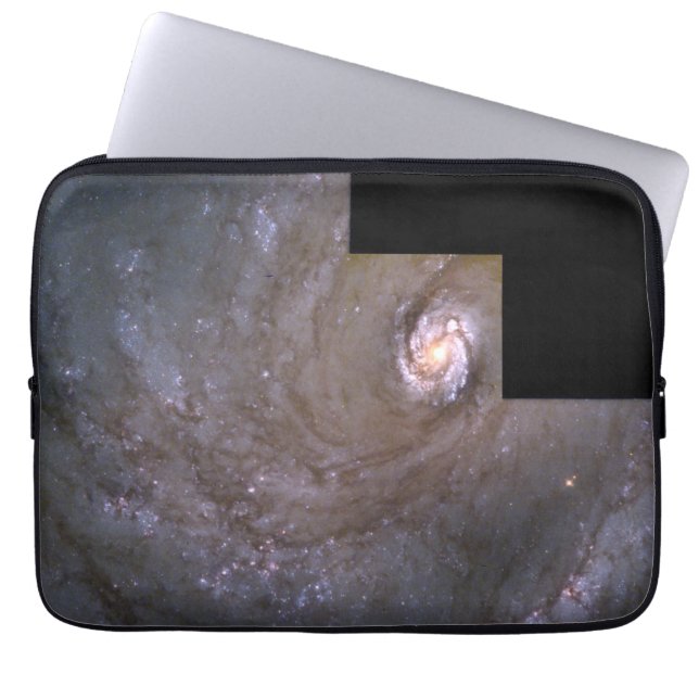 Capa Para Notebook Galáxia Espiral M100 (Frente)