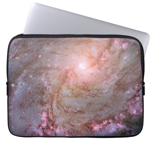 Capa Para Notebook Galáxia Espiral M83, Ablaze Com Formação De Estrel (Frente)