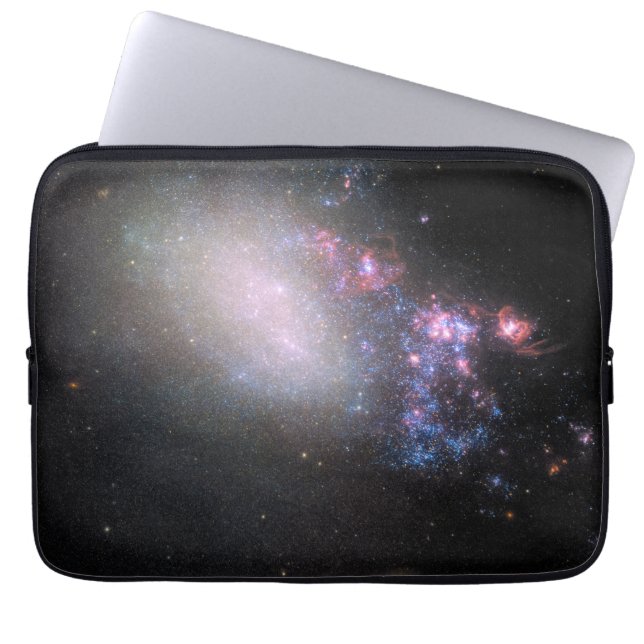 Capa Para Notebook Galáxia Irregular Ngc 4485 (Frente)