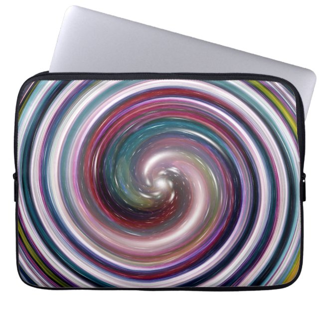 Capa Para Notebook Galaxy Twirl Abstrato Art (Frente)
