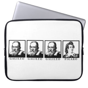 Capa Para Notebook Galileu Figaro BW