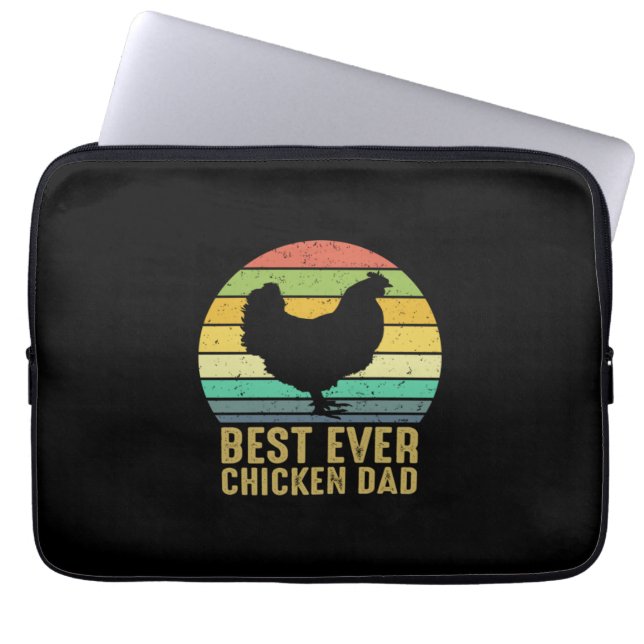 Capa Para Notebook Galinha Lover | Melhor Pai de frango (Frente)